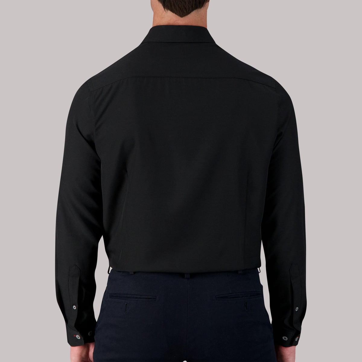 4-Way Stretch Dress Shirt 3-Pack in Black