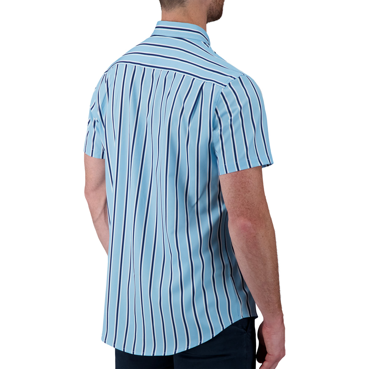Blue Stripe Recycled Shirt