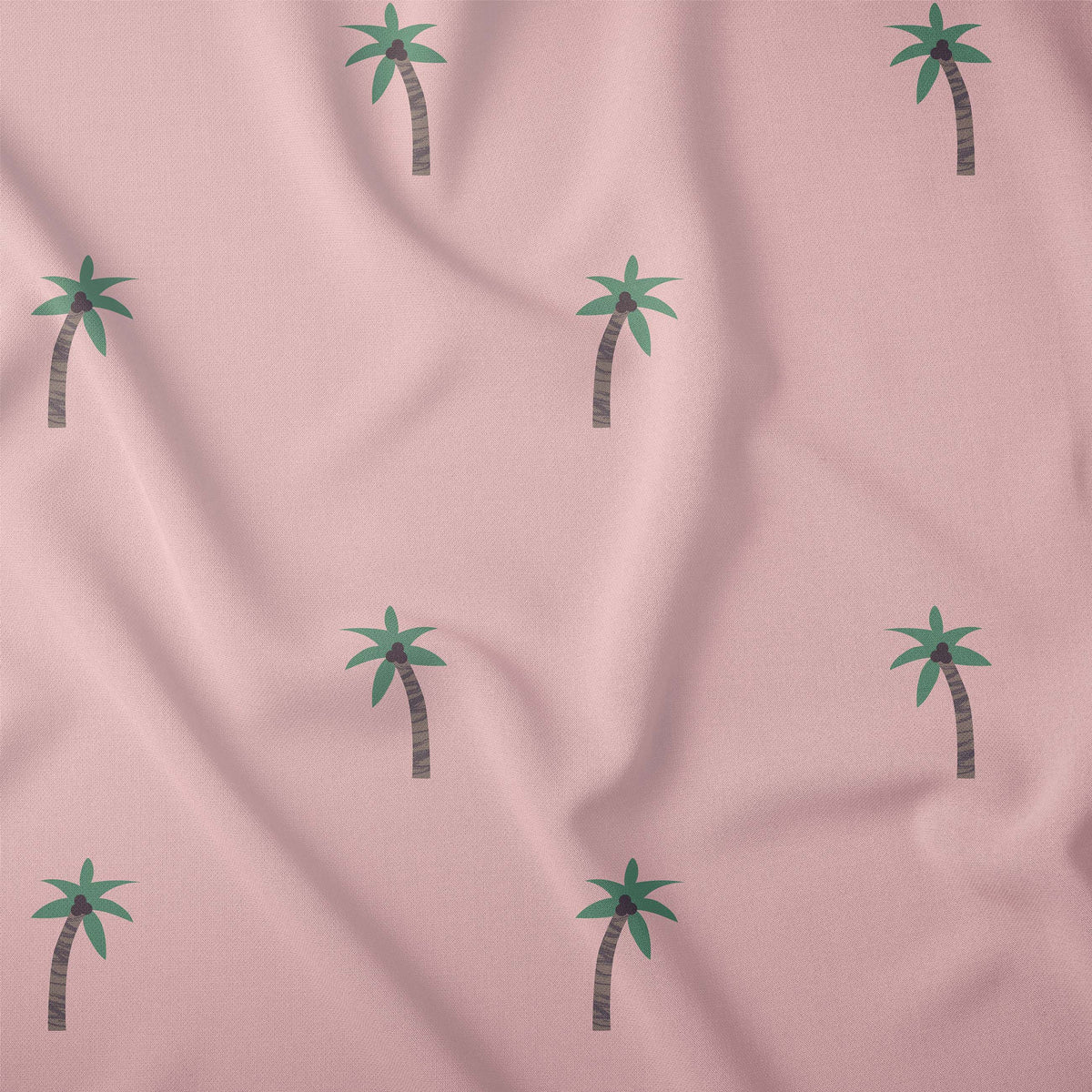 Coral Pink Palm Tree Recycled Shirt