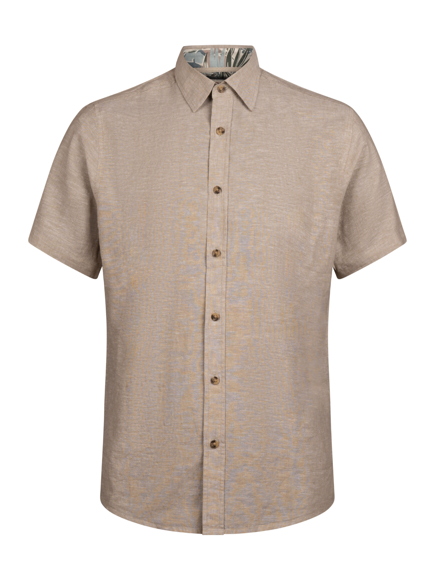 Linen Cotton Short Sleeve Shirt Linen Cotton Short Sleeve Shirt