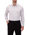 Men’s Modern Fit Geometric Woven Stretch Dress Shirt