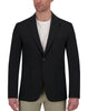 Modern Fit Performance Packable Woven Sport Coat in Black