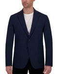 Modern Fit Performance Packable Woven Sport Coat in Navy