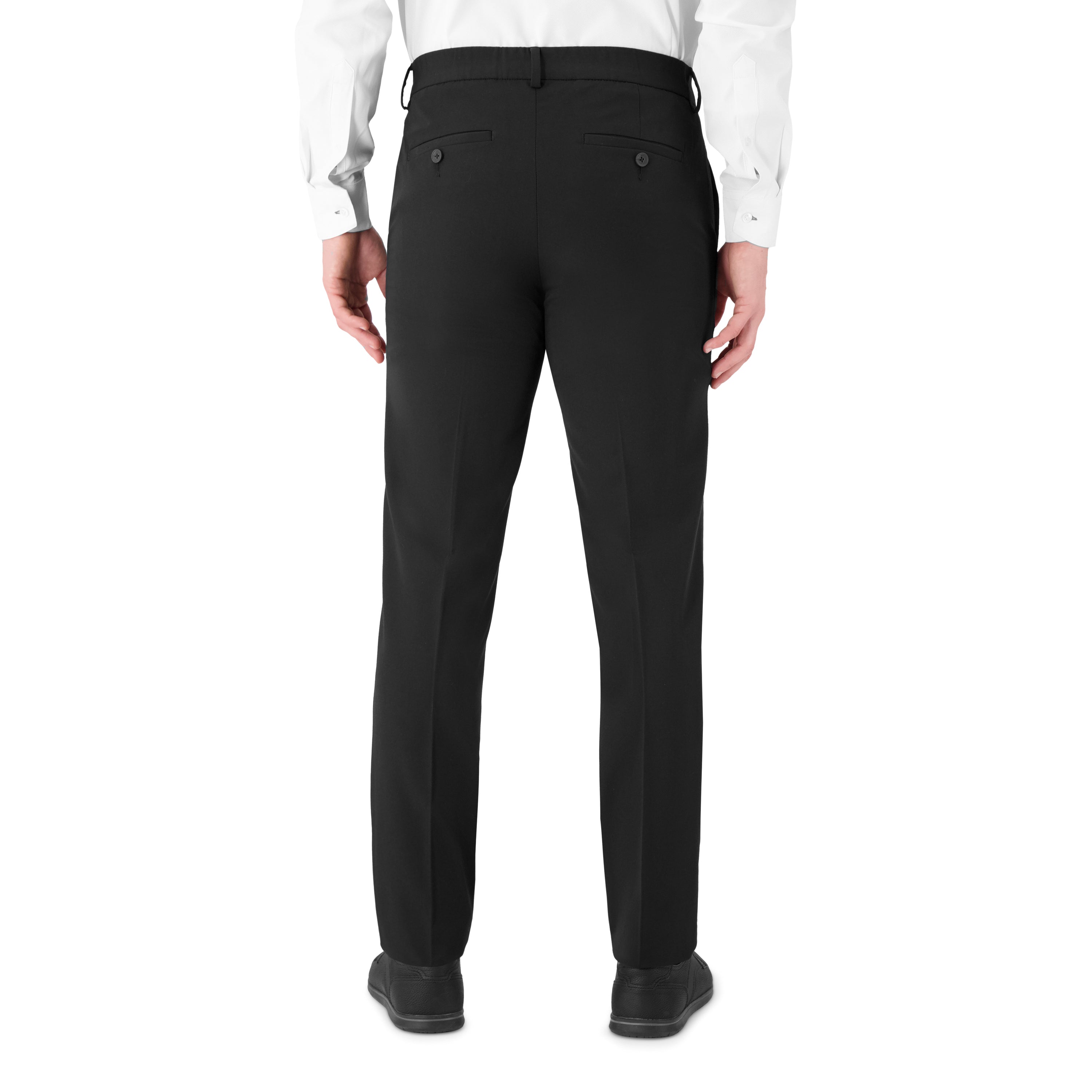 Adam Elastic Waist Performance Dress Pants for Men