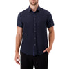 Men’s Short Sleeve Geo Print 4-Way Stretch Sport Shirt