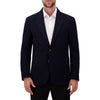 Single Breast Notch Collar Fully Lined Knit Jacket-Mens - 41REX2005R