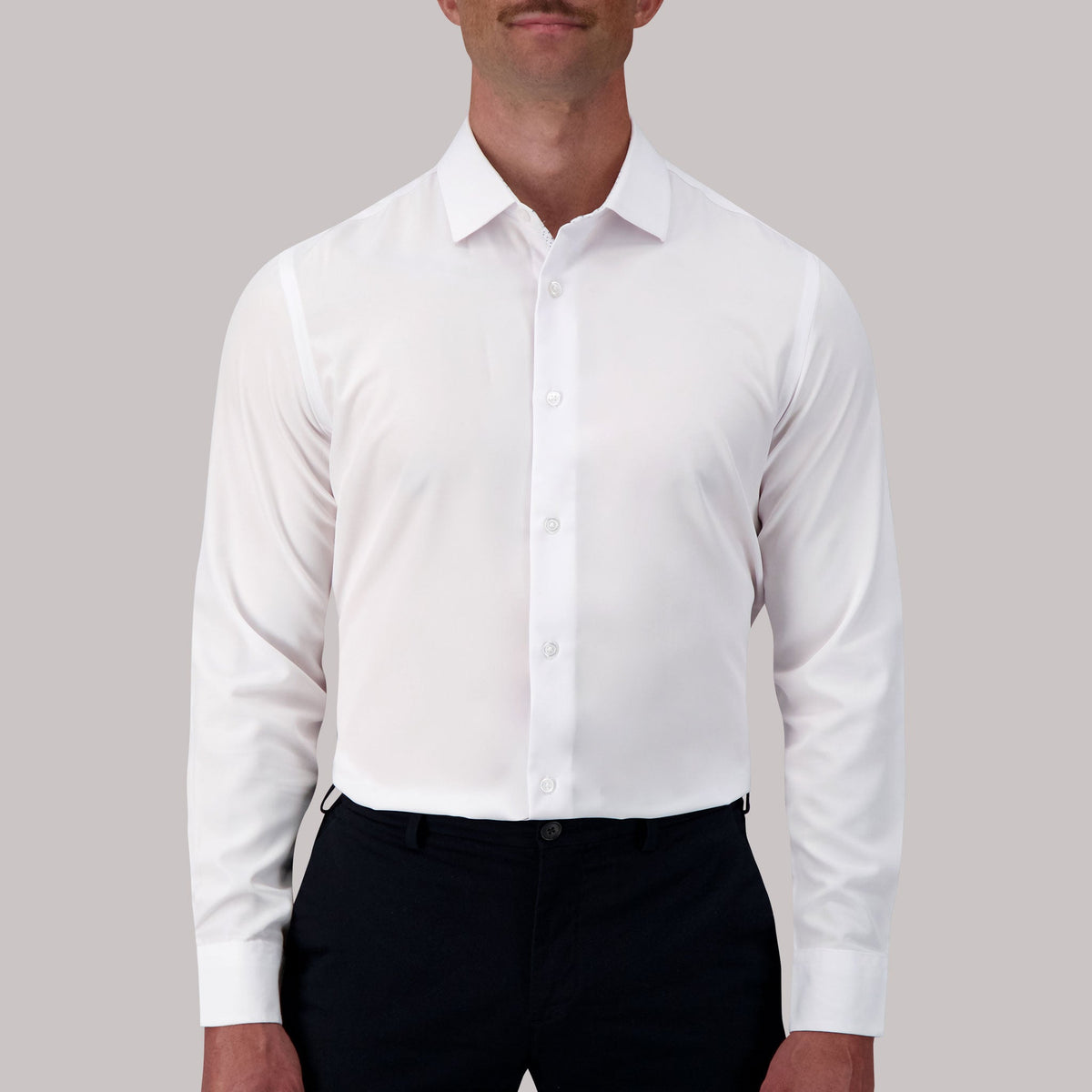 4-Way Stretch Dress Shirt 3-Pack in White