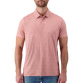 Pink Palm Tree Performance Polo