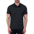 Black Palm Tree Performance Polo