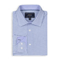 Blue Houndstooth Performance Shirt