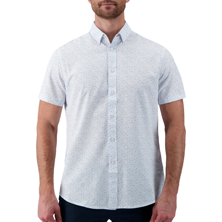 White Floral Recycled Shirt