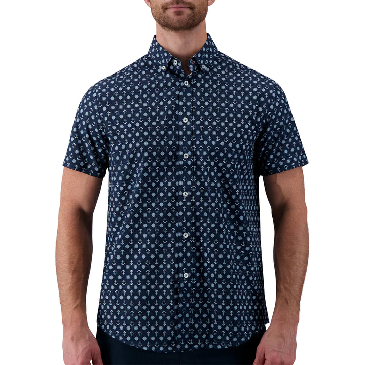 Navy Anchor Recycled Shirt