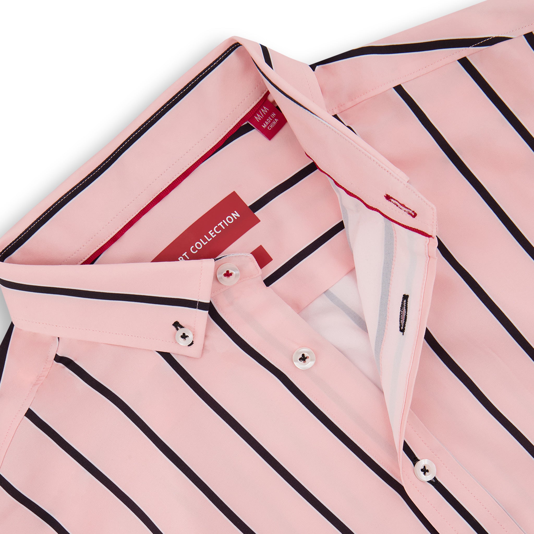 Pink Stripe Recycled Shirt