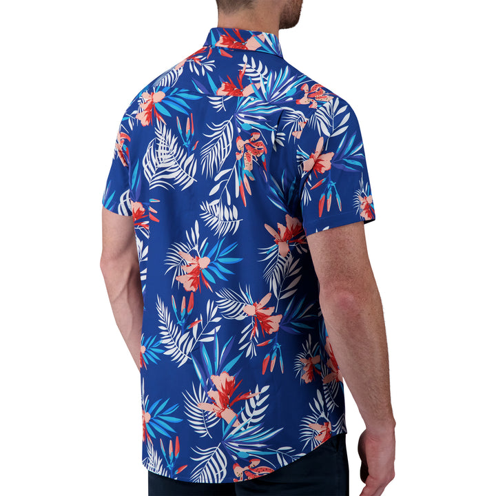Blue Floral Recycled Shirt