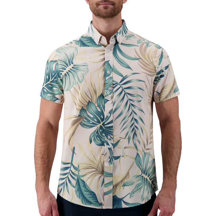 Cream Leaf Recycled Shirt