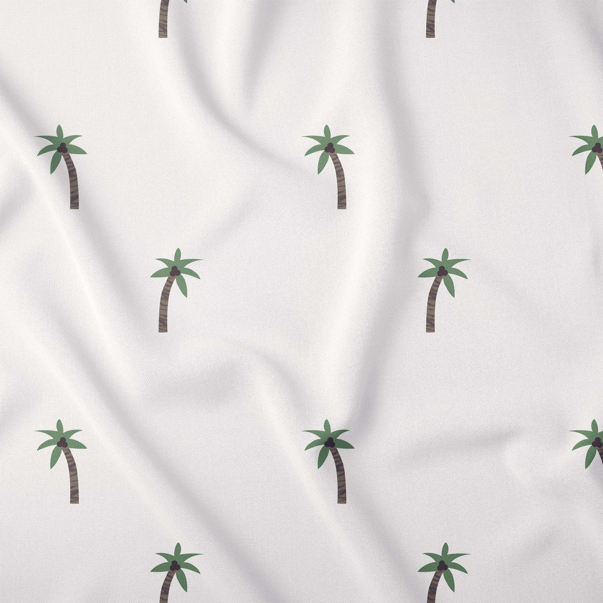 White Palm Tree Recycled Shirt