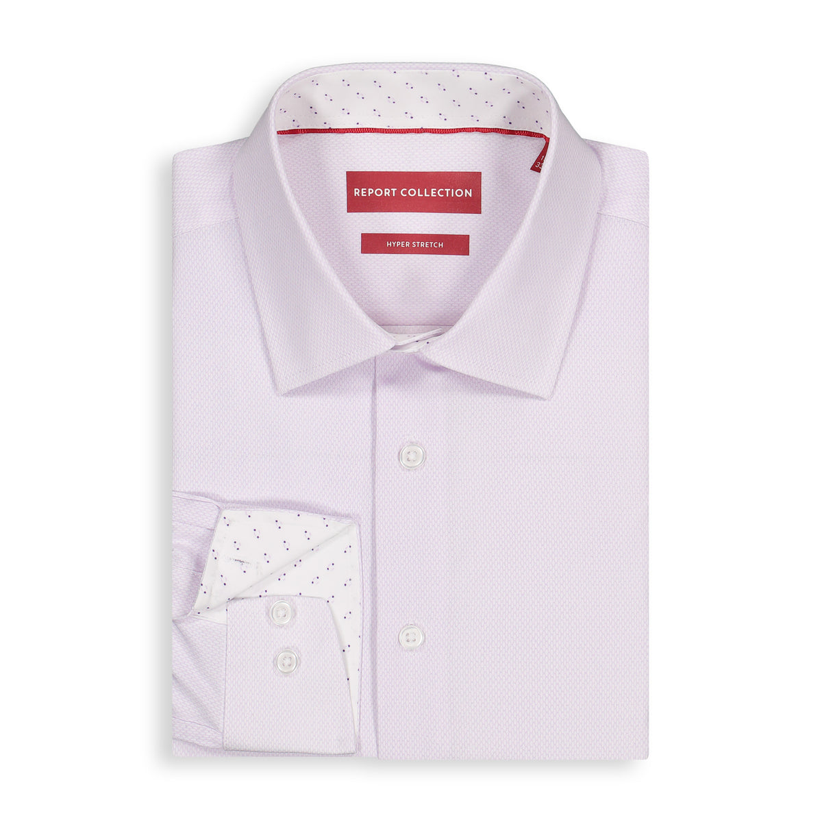 Lavender Geometric Recycled Shirt