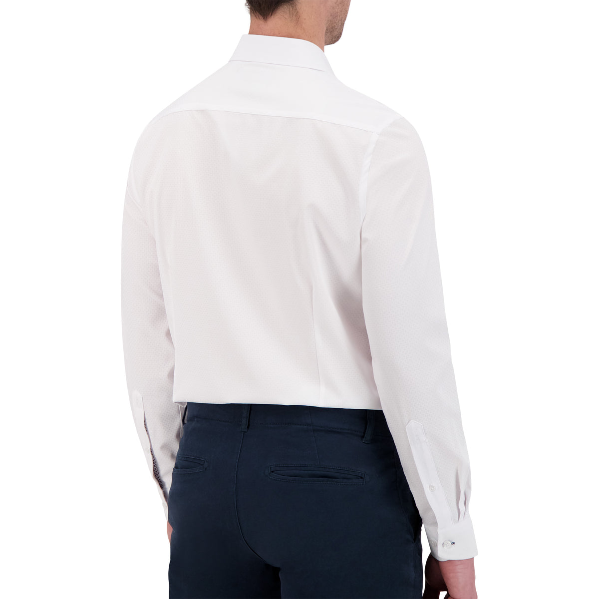 White Tonal Performance Shirt